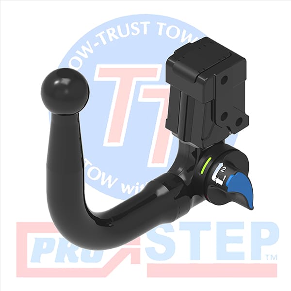 Detachable Vertical Swan Neck Towbar